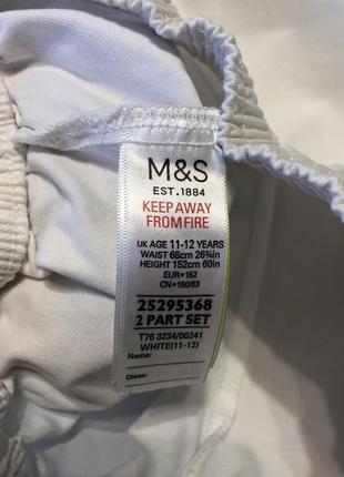 Шорти marks&spencer 9-12 років,100% бавовна9 фото