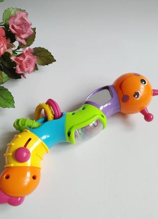 Развивающая игрушка "гусеница"4 фото