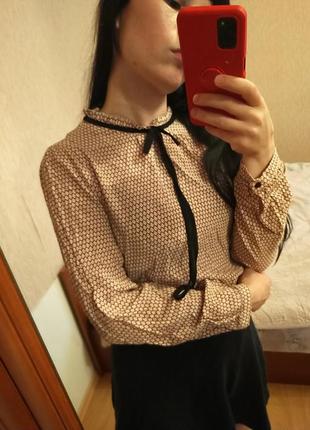 Блузка зі стрічкою vero moda