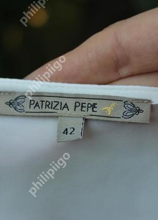 Жіночий стильний річний біло-бежевий комбінезон patrizia pepe розмір m l xl 38 40 42 (14)5 фото