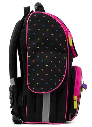 Рюкзак led шкільний каркасний kite education hearts k22-501s-44 фото