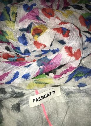 Passigatti яскрава велика шаль шарф