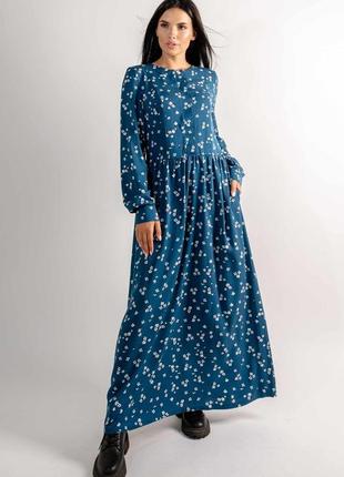 Жіночна оригінальна сукня, довжиною максі 42-56 р.🍄🎭🎀
