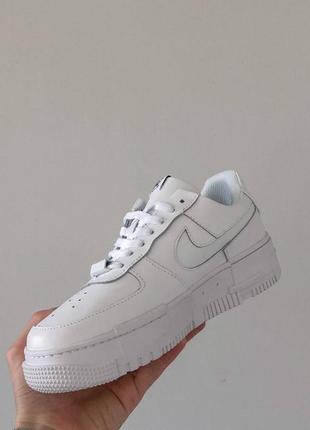 Nike air force 1 low pixel black white3 фото