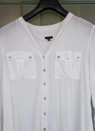 Блуза жіноча біла3 фото