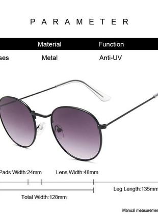 Очки окуляри солнцезащитные солнце черные стильные модные новые uv400