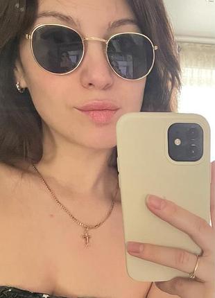 Очки окуляри солнцезащитные солнце черные стильные модные новые uv400