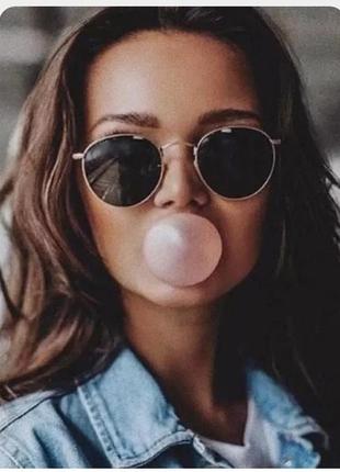 Очки окуляри солнцезащитные солнце черные стильные модные новые uv400