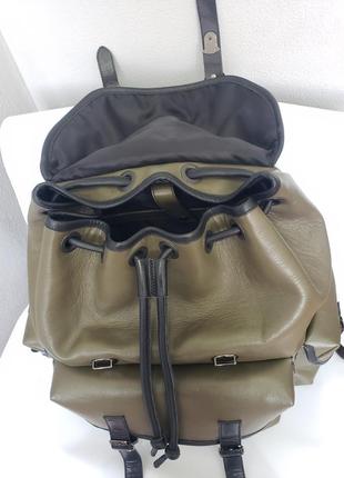 Рюкзак большой кожаный мужской6 фото