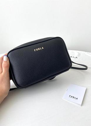 Женская кожаная сумочка furla lilli xl итальянская оригинал жіноча сумка фурла шкіра кроссбоді італія подарок жене девушке дочери2 фото