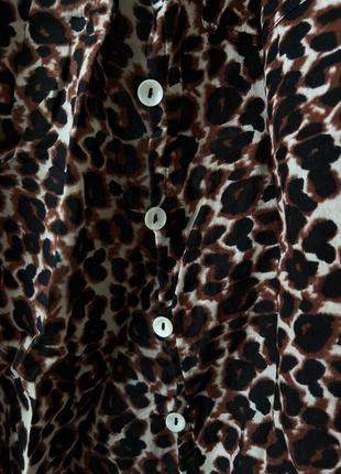 Леопардовая рубашка4 фото