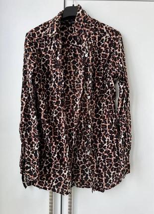 Леопардовая рубашка2 фото