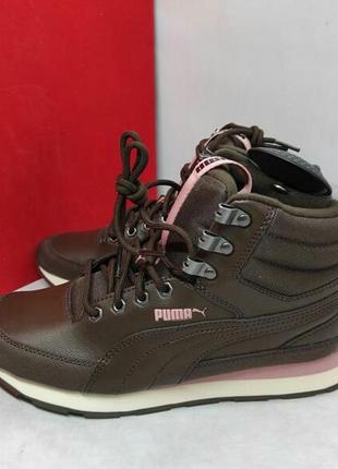 Нові утеплені кросівки черевики puma vista utility mid8 фото