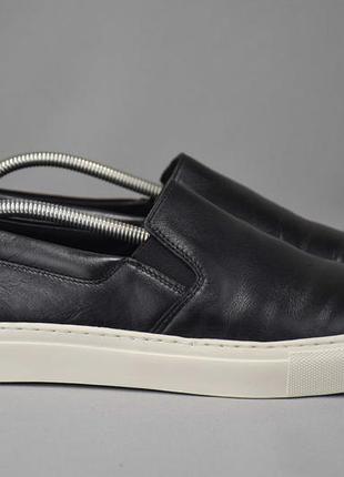 Navyboot сліпони мокасини кросівки чоловічі шкіряні. оригінал. 44 р./29 див.