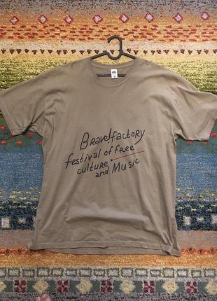 Футболка мерч brave! factory 2021