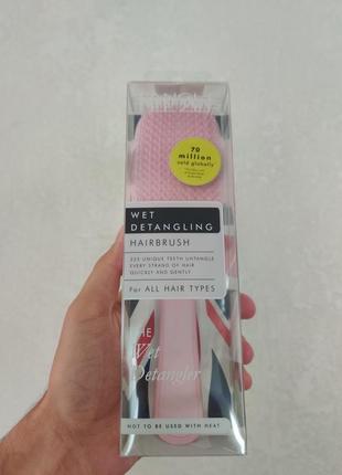 Щітка для волосся "міленіал пінк" the wet detangler, tangle teezer2 фото