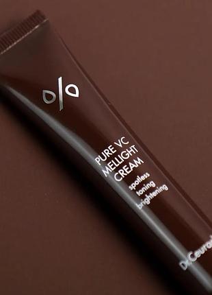 Антивіковий крем з вітаміном с dr.ceuracle pure vc mellight cream, 20 мл