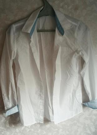 Рубашка белая  gloria jeans 152 /10-12 лет
