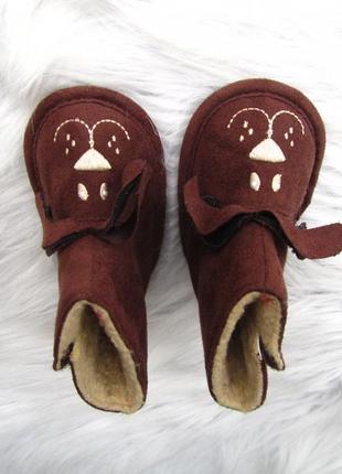 Теплые пинетки сапожки угги ботинки теплі пінетки чобітки уггі черевики tu4 фото