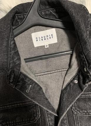 Джинсовый пиджак, джинсовка claudie pierlot6 фото
