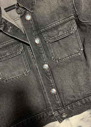Джинсовый пиджак, джинсовка claudie pierlot4 фото