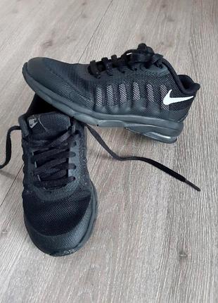 Кроссовки nike  чёрные сеточка 28-28.5