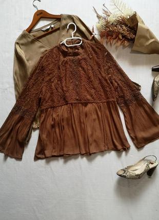 Шикарная ажурная блуза american eagle outfitters