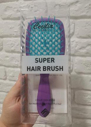 Гребінець super hair brush cecilia 🖤💟