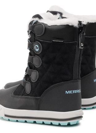 Дитячі зимові чоботи merrell heidi wtrpf boot, 100% оригінал4 фото