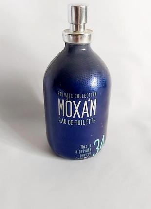 Туалетна вода moxam private collection 34 чоловіча 100мл