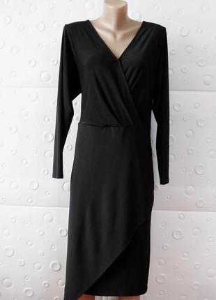 Базовое чёрное платье1 фото