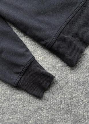 Вінтажний світшот, светр nike vintage velour logo sweatshirt black4 фото