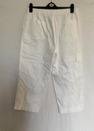 Белые штаны бриджи 14 размера3 фото