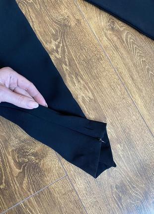 Костюм стильный чёрный mango suit комбинезон на подкладке размер s6 фото