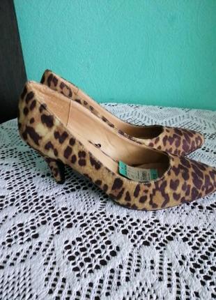 Туфлі леопардовий принт2 фото
