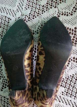 Туфлі леопардовий принт5 фото
