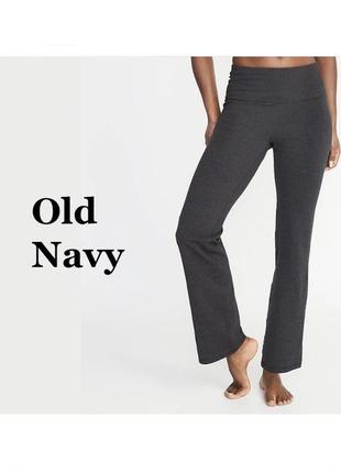 Женские узкие штаны для йоги с высокой талией old navy1 фото