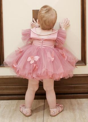 Комплект сукня на 1 рік і сукня мами | фемелі цибуля3 фото