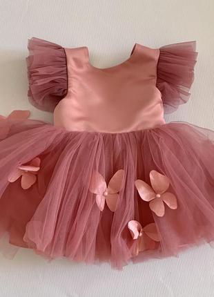 Комплект сукня на 1 рік і сукня мами | фемелі лук6 фото