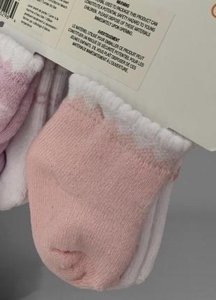 Комплект шкарпеток (6 пар) calvin klein 0/6 міс3 фото