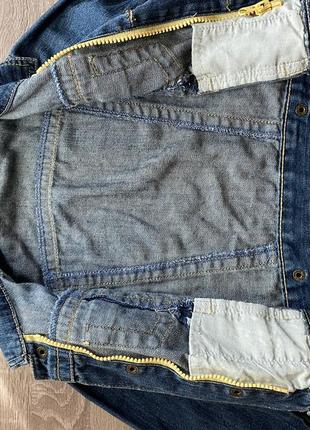 Дитяча джинсовка куртка унісекс2 фото