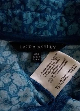 Стильная блуза laura ashley с модным цветочным принтом5 фото