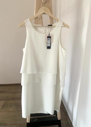 Платье классика нарядное белое vila2 фото