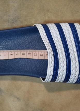 Шлепанцы сланцы adidas originals slippers adilette. италия. 38 р./23.5 см.4 фото