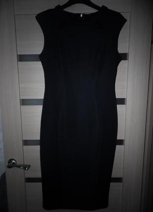 Елегантна чорна сукня сарафан m&s розмір 46-48