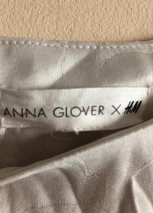 Блузка anna glover h&m коллаборация вискоза5 фото