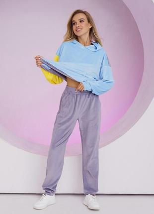 Жіночій костюм велюровий костюм спортивний костюм