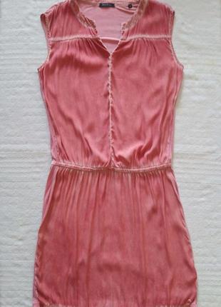 Сукня, коралова, віскоза, шовк, від mark o polo