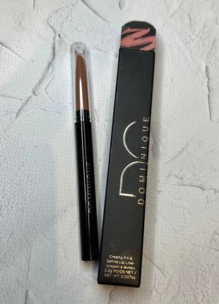 Карандаш для губ dominique cosmetics creamy fill & define lip liner в оттенке crush