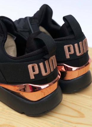 🔥кроссовки женские puma black6 фото